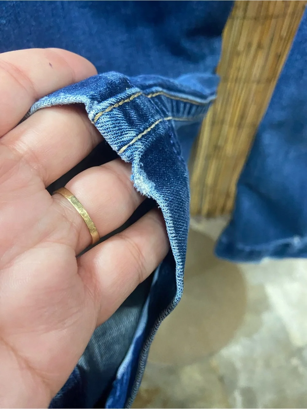 Ariat Mid Rise Trouser Jeans Women’s Size 29R Bootcut Western Denim Blue - Picture 14 of 16